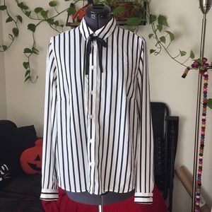 BEETLE JUICE inspired Button Down Shirt H&M